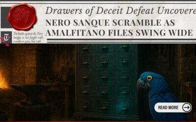 LO! The Amalfitano Files of Nero Sangue Laid Bare