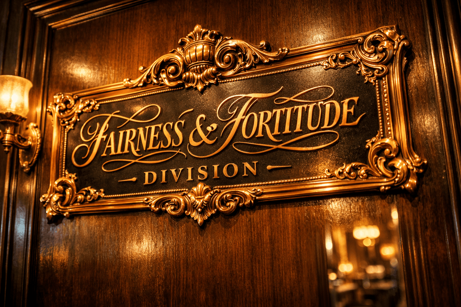 Fairness and Fortitude Department - Daily Tremor offices